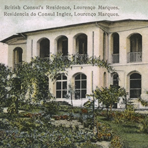 British residence, Lourenco Marques, Mozambique, East Africa
