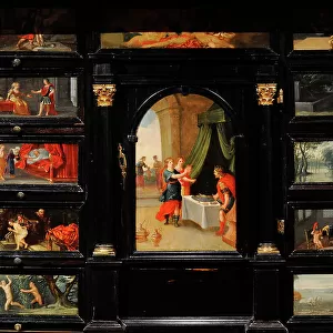 Cabinet. Antwerp (?). circa 1650. Detail