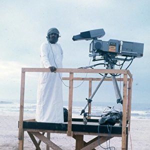 Cameraman in Oman