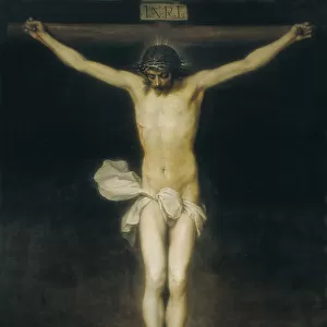 CANO, Alonso (1601-1667). Crucified Christ. ca