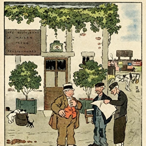 Cartoon, Explanation, WW1