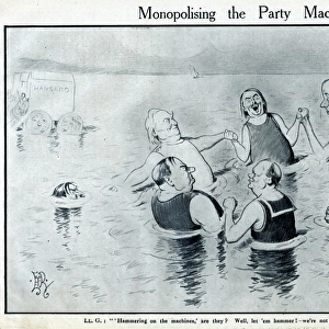 Cartoon, Monopolising the Party Machines
