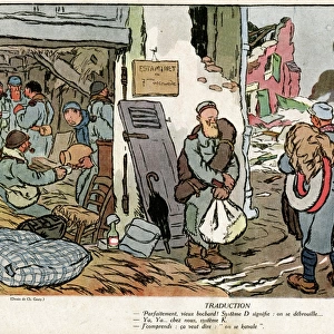 Cartoon, Translation, WW1