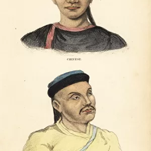 Chinese man and Nogai Tatar man