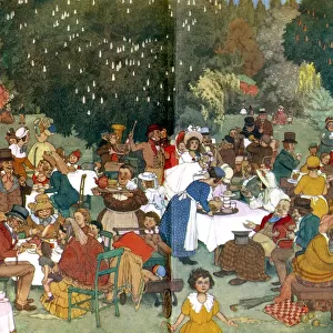 The Christening Party by William Heath Robinson