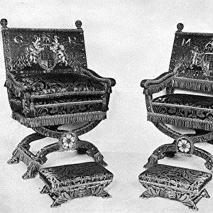 Coronation thrones, 1911