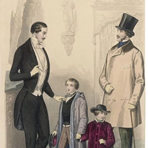 Costume Men & Boys 1848