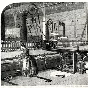 Cotton Spinning Machine 1862