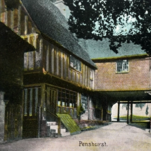 Courtyard, Penshurst, Kent