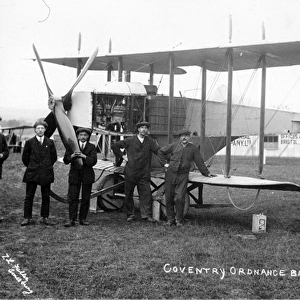 Coventry Ordinance Works Biplane Trials No 11