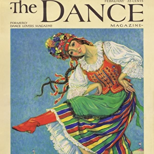 Cover of Dance Magazine February 1926