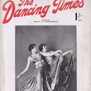 Cover of Dancing Times featuring the Elca Sisters