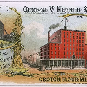 The Croton Flour Mills of George V. Hecker & Co. - New York