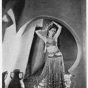 A dancing girl from the Warner Brothers film Svengali, 1931