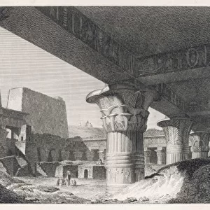Edfu Temple / Egypt / C. 1800