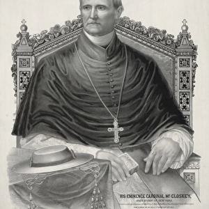 His eminence Cardinal McCloskey - archbishop of New York