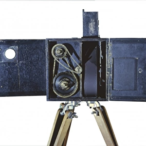The first Lumiere cinematograph invented in 1894