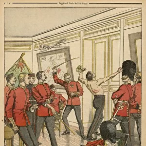 Flogging of Guards 1903