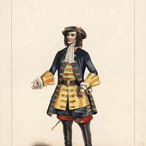 Francois Regnier as Dubois in La Fille du Regent, 1846