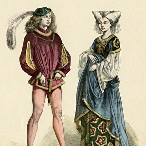 French Costumes 1475