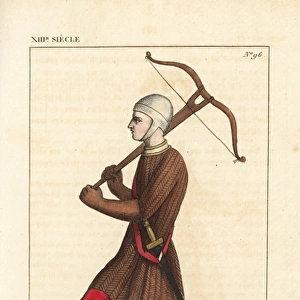 French crossbowman, 13th century