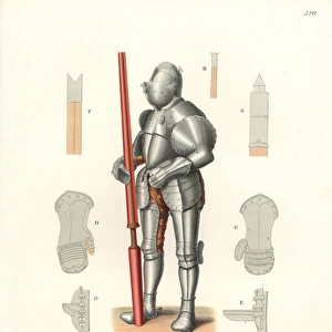 German knight in jousting armor, mid 16th century