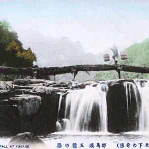 Goryu Waterfall - Yabakei River Gorge, Japan