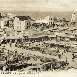 The Grand Market, Tangiers, Morocco