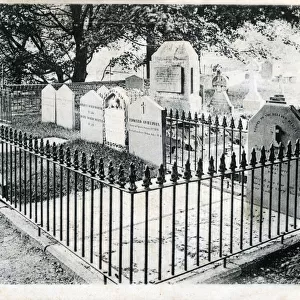 The Grave of Poet William Wordsworth, Grasmere, Cumbria