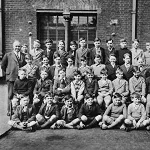 Group photo, Marylebone schoolboys, London