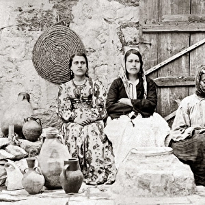 Group of women, Jerusalem, circa 1880s