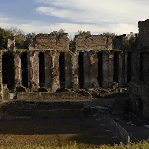 Hadrians Villa. 2nd century. Praetorium. Italy