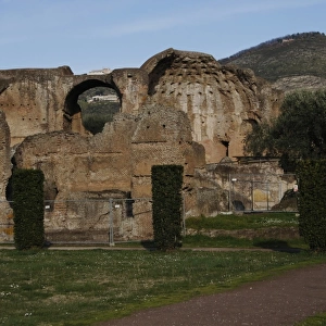 Hadrians Villa. The Heliocaminus Baths. 2nd century. Italy