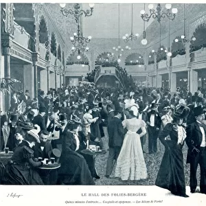 Hall of the Folies-Bergere, Paris, France