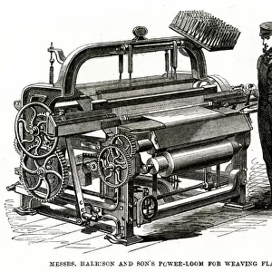 Harrison & Sons power loom 1862 Harrison & Sons power loom 1862