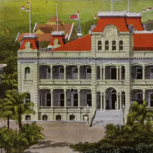 Honolulu, Hawaii, USA - Former Palace, now the Capitol