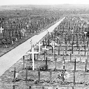 Hooge Cemetery during the First World War