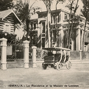 House of Ferdinand de Lesseps in Ismailia, Egypt