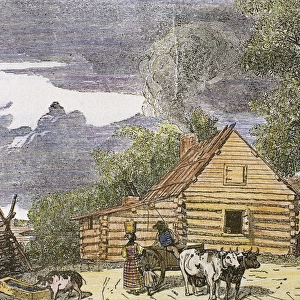 Hut. XIX century