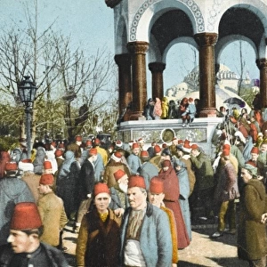 Inauguration of the Fountain of Kaiser Wilhelm II