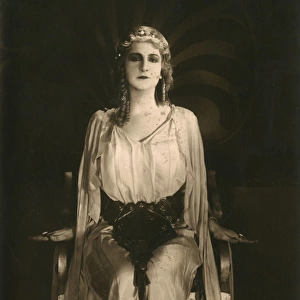 Italian Silent Film Actress Edy Darclea as Helen of Troy