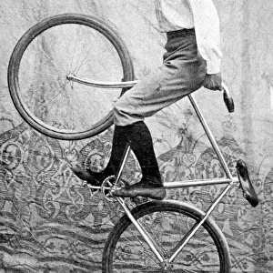 Kaufmann Trick cyclist at the London Hippodrome, 1901