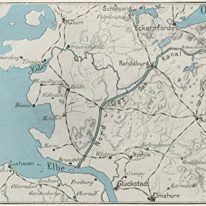 Kiel Canal Map