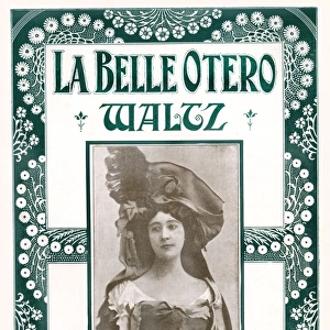 La Belle Otero by Waltz - Music Sheet Cover