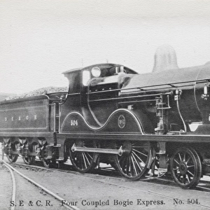 Locomotive no 504 four coupled bogie express
