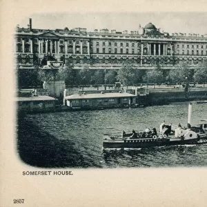 London - Somerset House - north bank of River Thames