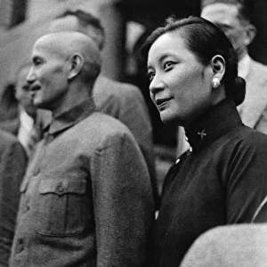 Madame Chiang Kai-Shek and husband, 1941