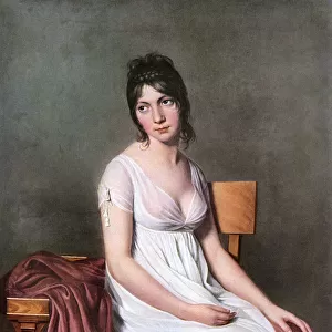 Madame Hamelin by Jacques-Louis David