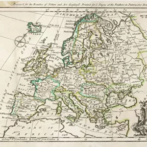 MAP / EUROPE 1763