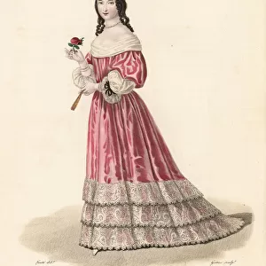 Marion de Lorme, lover of the poet Desbarreaux, 1613-1650